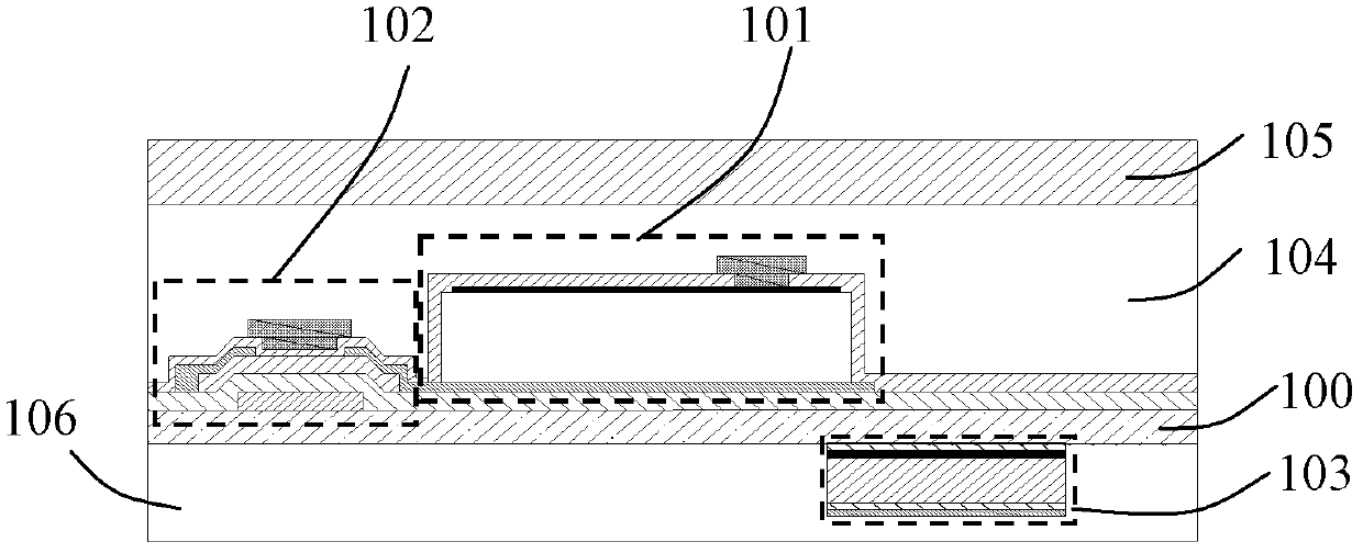 Flat-plate X ray detector and preparation method thereof