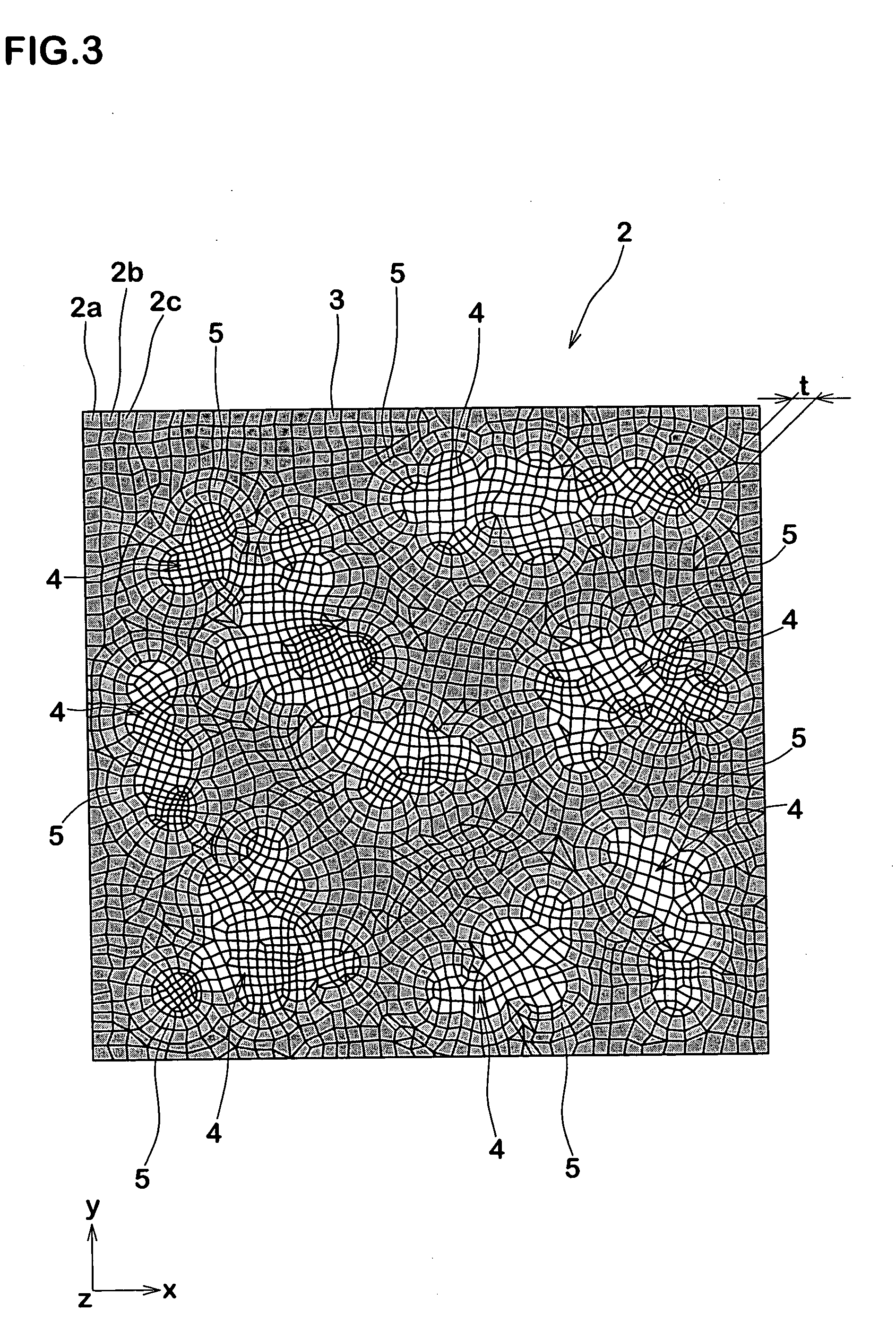 Method of simulating viscoelastic material