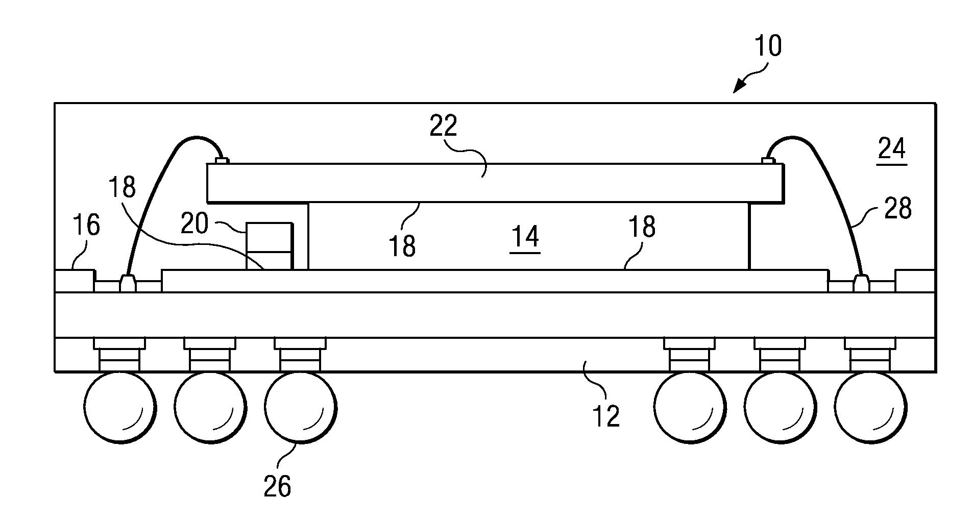 Vertical Integration of Passive Component in Semiconductor Device Package for High Electrical Performance