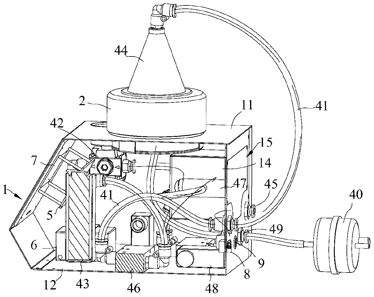 An adjustable flow sieve percussion type compressed air microbial sampler