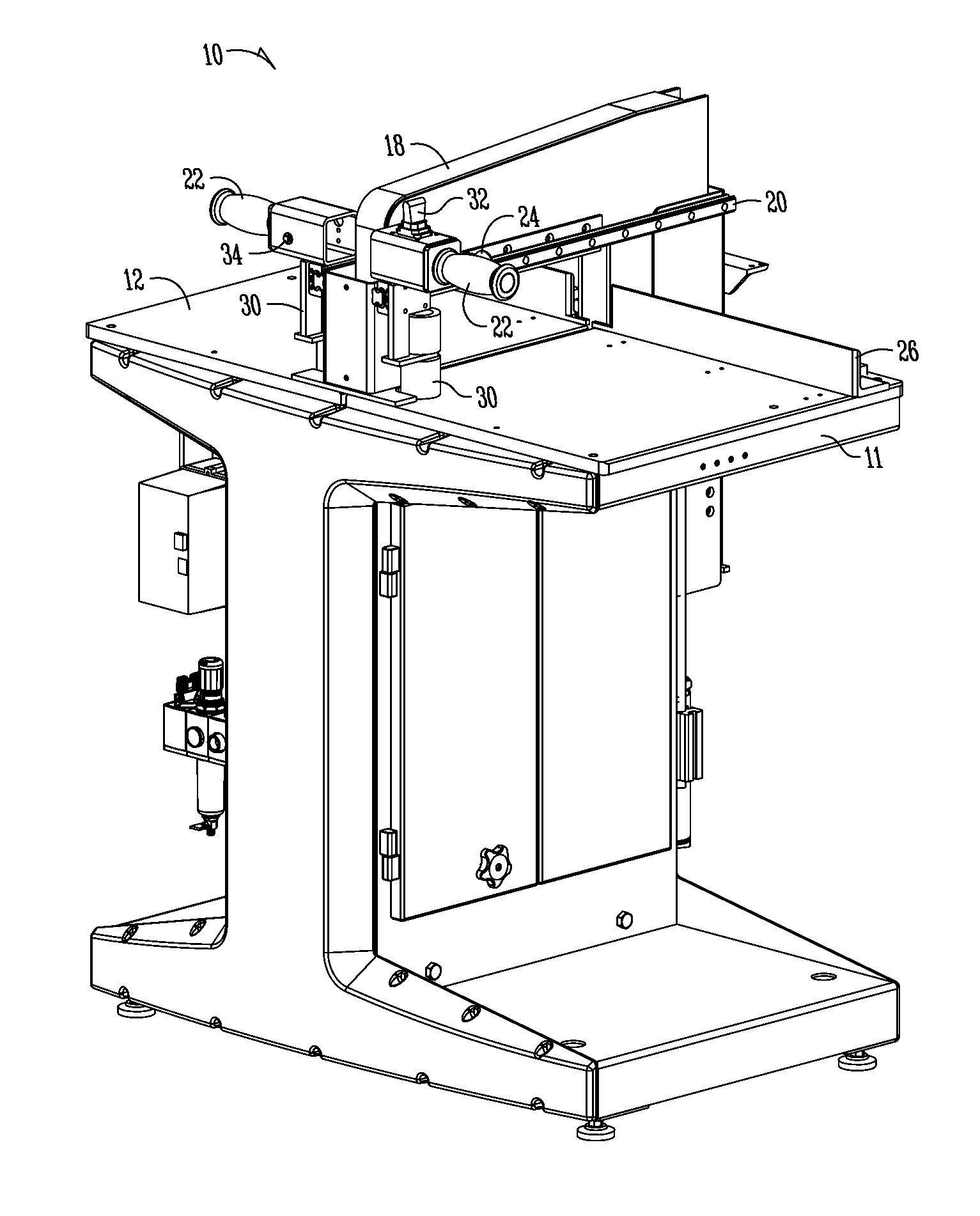 Method and apparatus for sawing lineal material to length