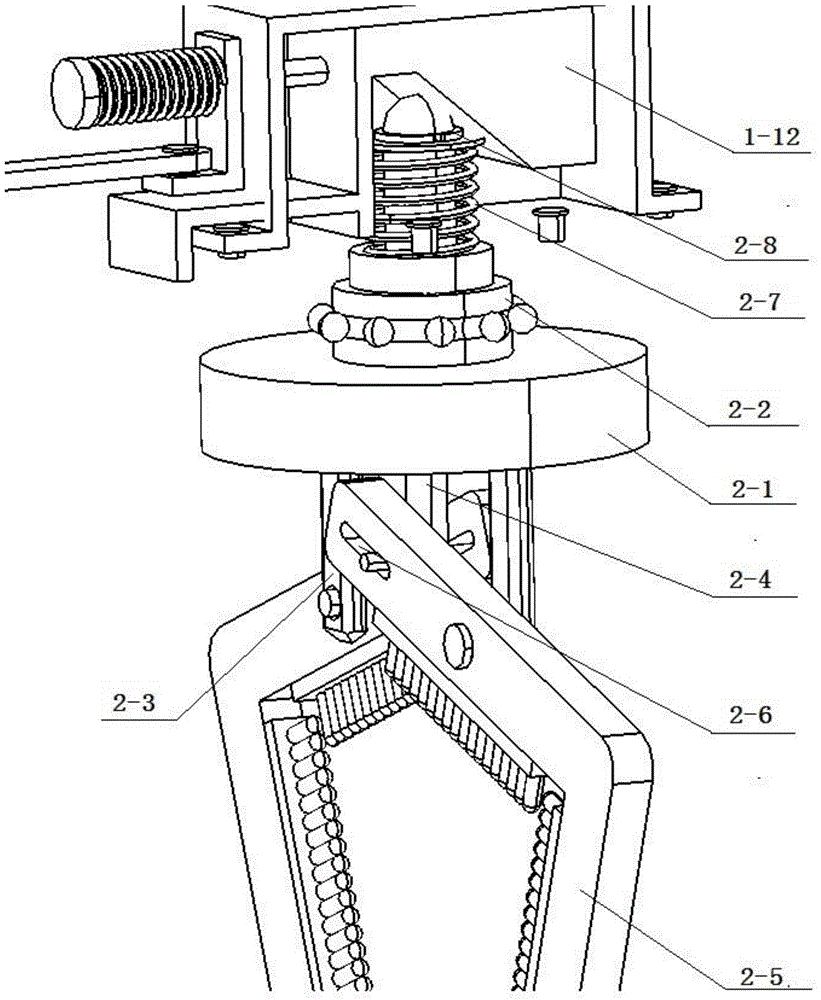 Climbing structure for stair rail cleaning robot