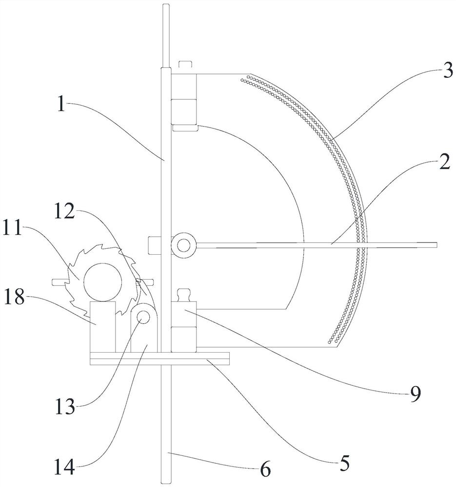 Mechanical measuring instrument with ratchet wheel