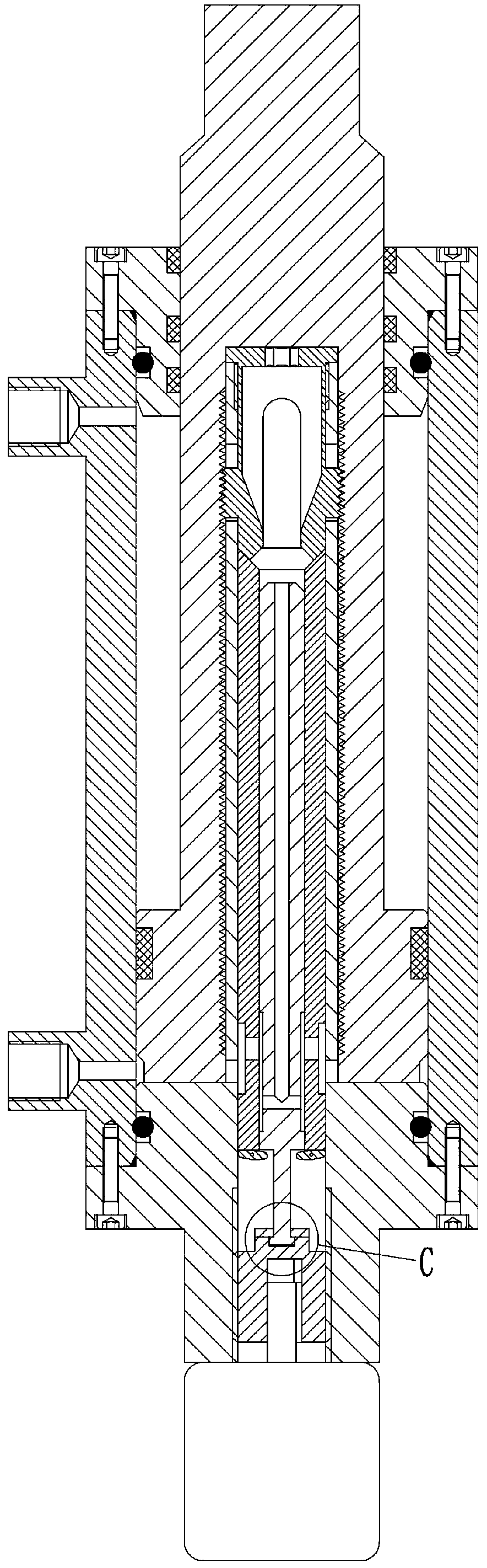 Self-locking hydraulic cylinder