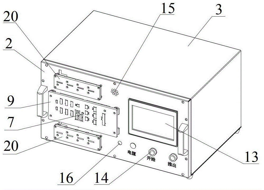 Comprehensive test instrument for testing multi-path conducting wire\connector