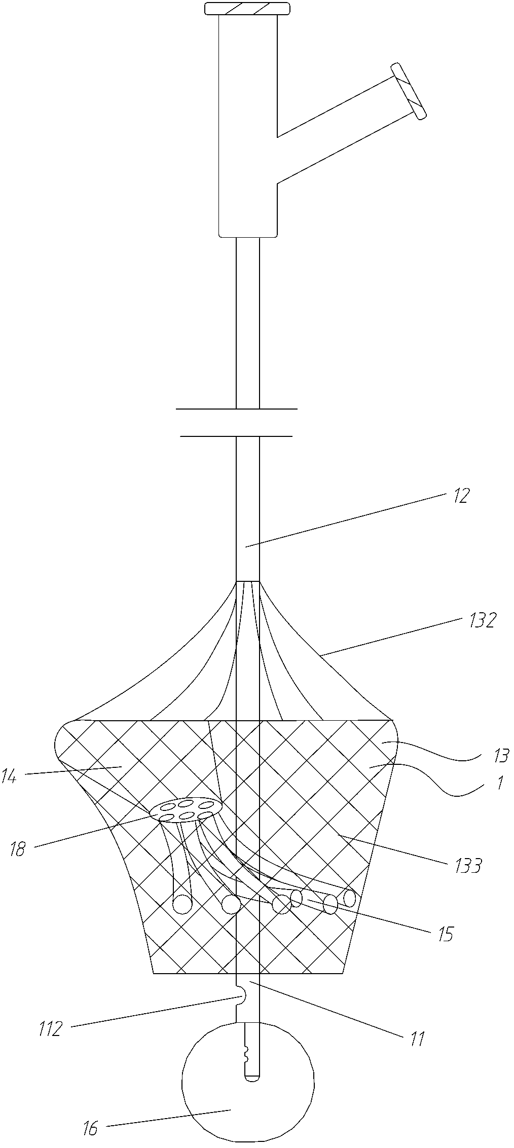 Guide stent and injection system