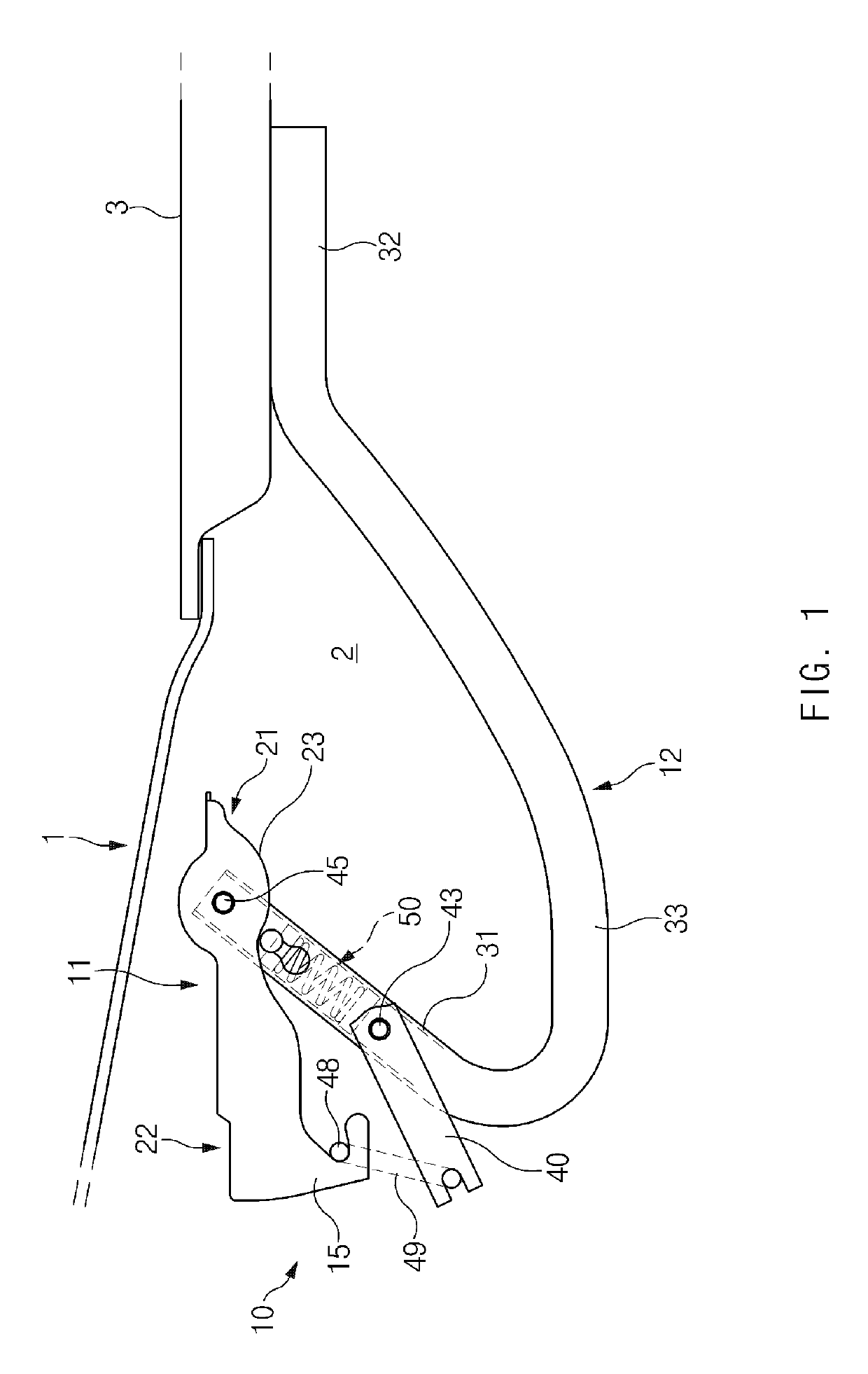 Hinge assembly for trunk lid