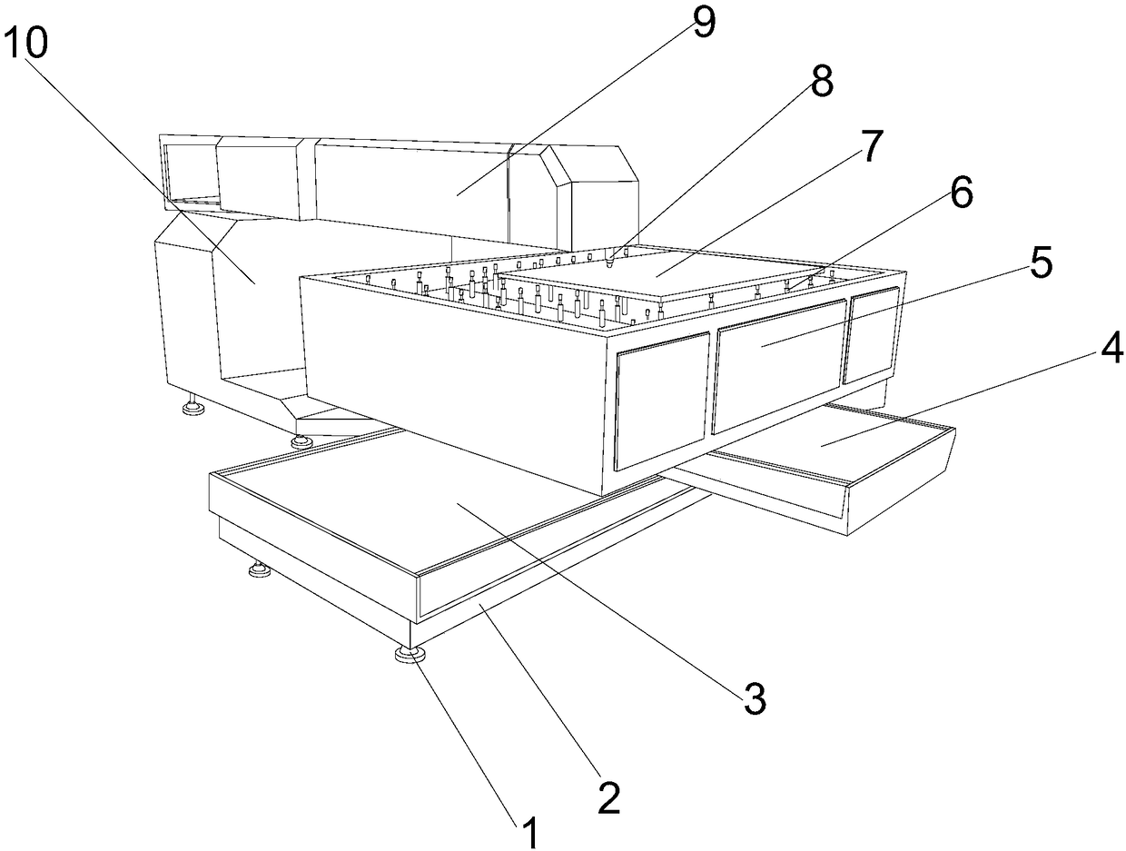 Solid-wood bed processing equipment