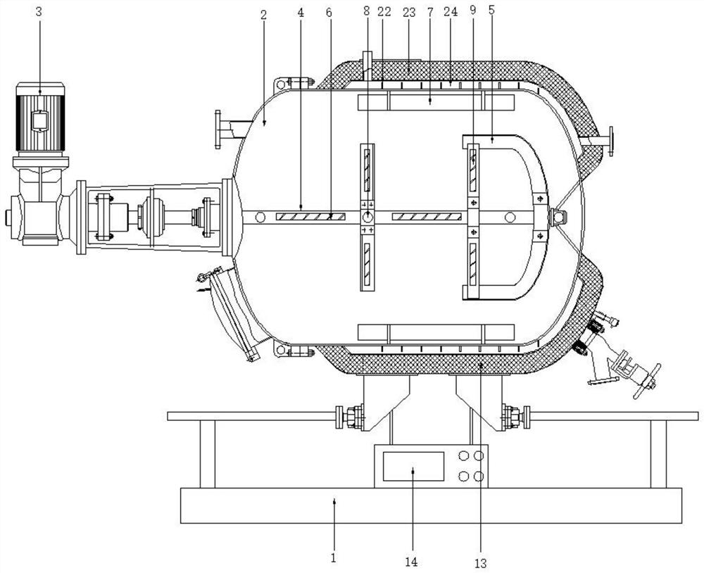 Chemical equipment temperature control equipment with alarm device