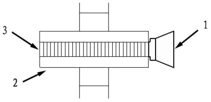 Steel chimney corrosion monitoring system and method based on non-contact ultrasonic technology