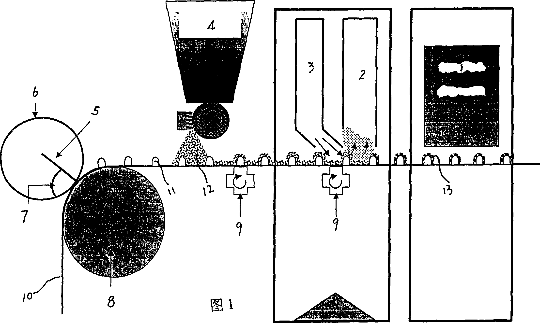 Transparent lining cloth and its making method