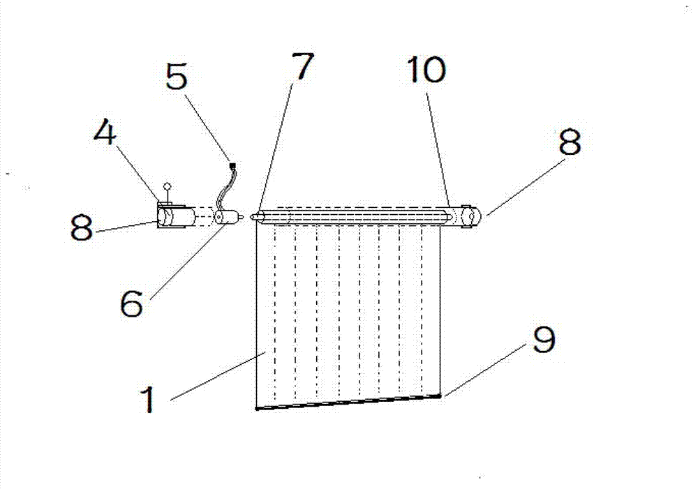 Air guide curtain of air conditioner