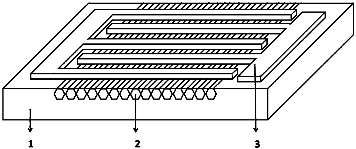 Preparation method of ultraviolet detector based on ZnO micro-wire array embedded in flexible substrate