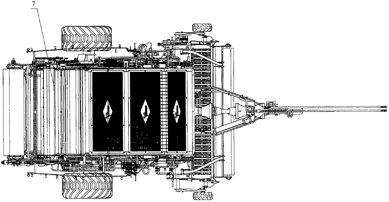 Novel no-parking round bundling machine