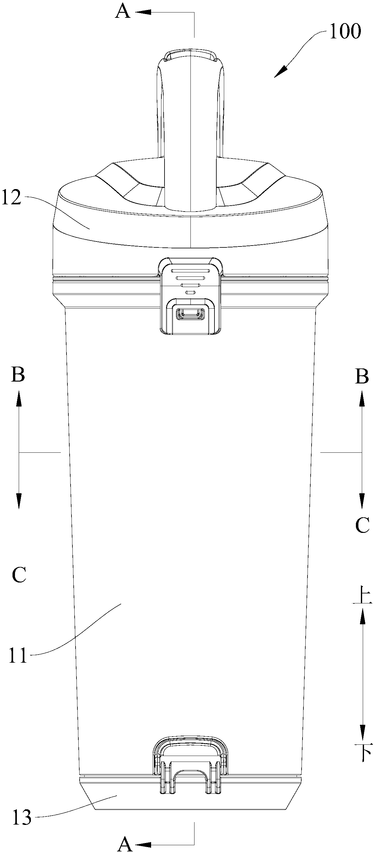 Dust cup and dust collector with dust cup