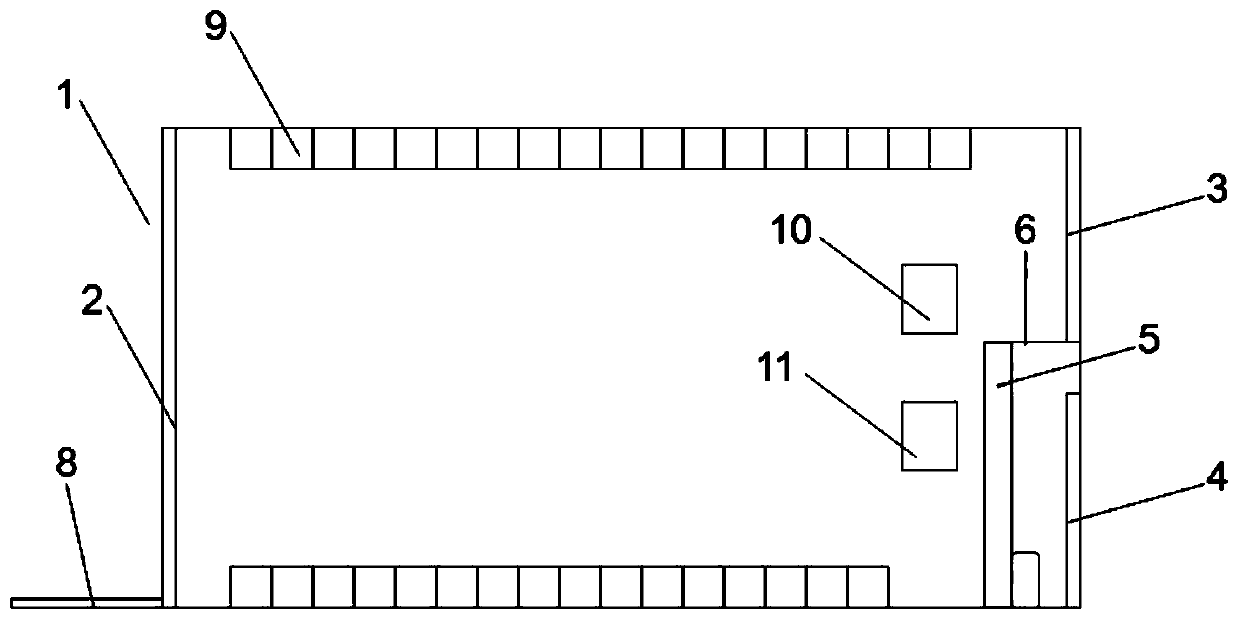 Full-automatic early-warning security epidemic prevention system and application thereof