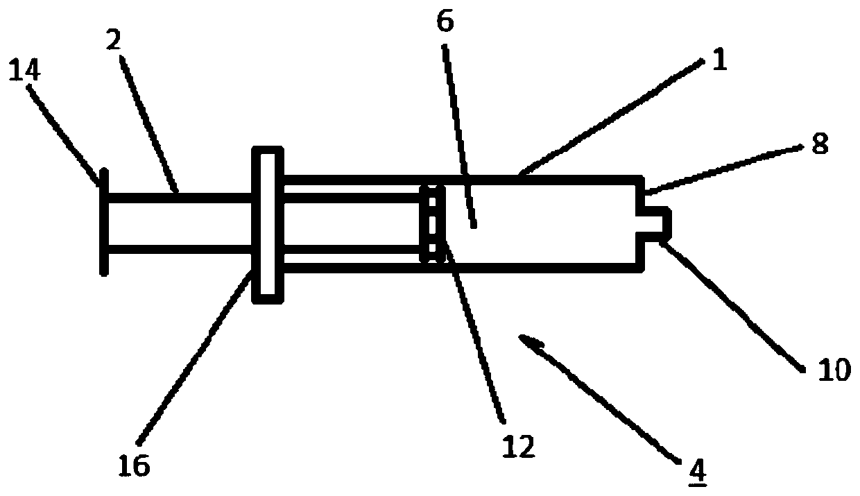 Syringe body