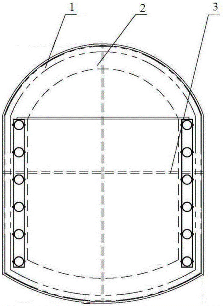 A horseshoe-shaped open shield body structure and its shield method construction technology