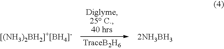 Ambient temperature liquid ammonia process for the manufacture of ammonia borane