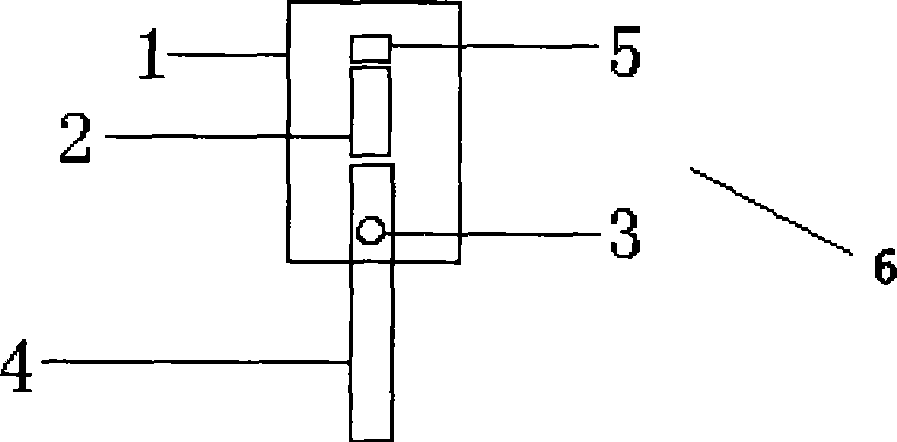 Blanking stack height measuring device