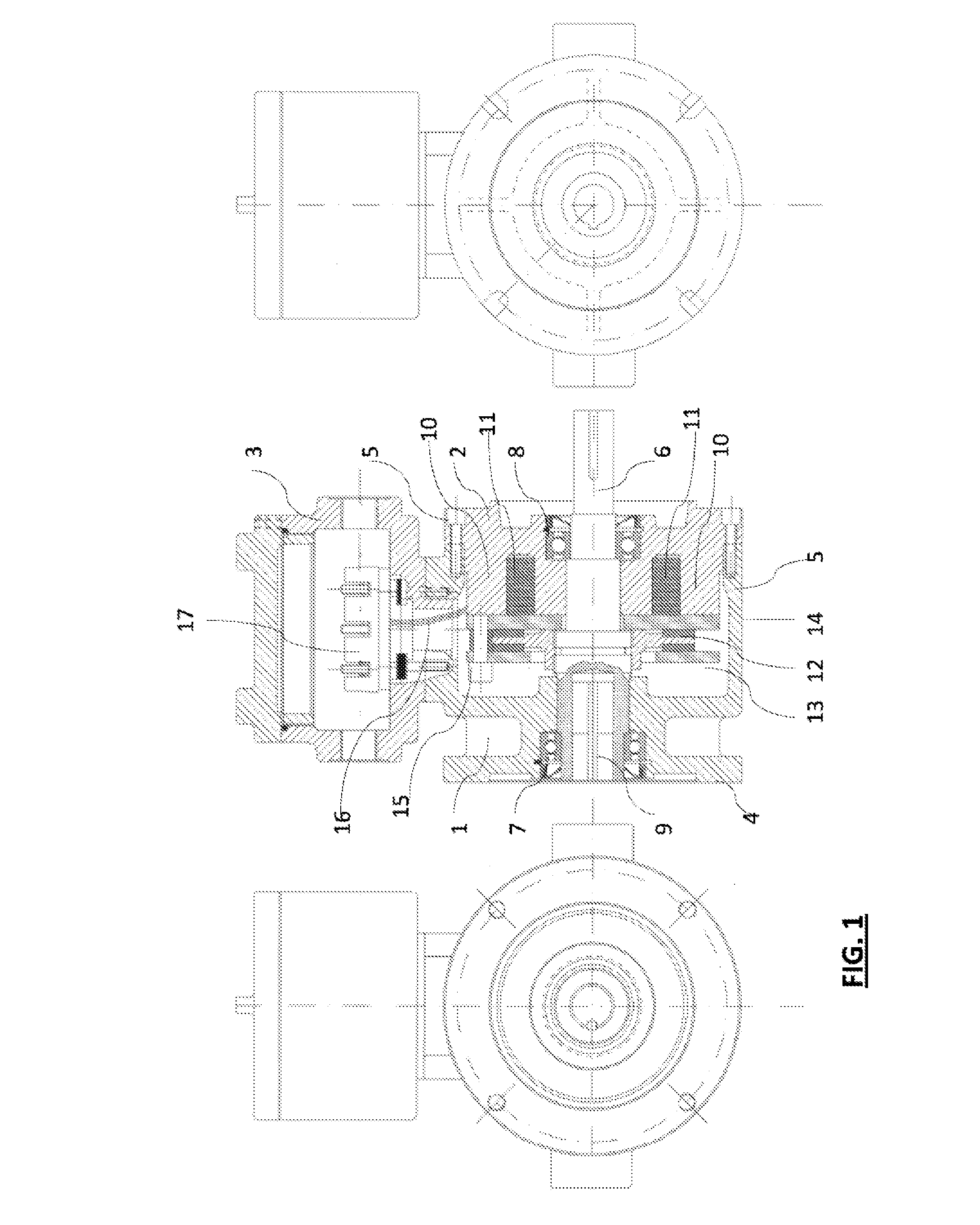 Explosion-proof braking device for an explosion-proof electric motor