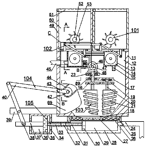 Grouting equipment for constructing impervious curtain of dam