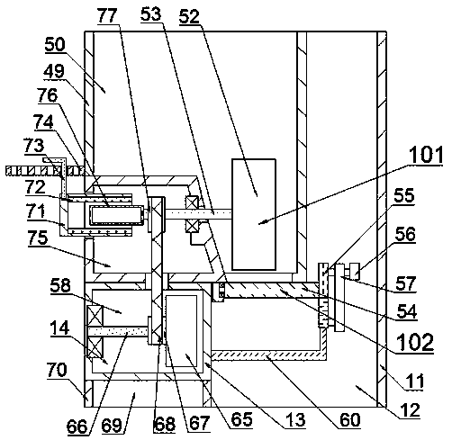 Grouting equipment for constructing impervious curtain of dam