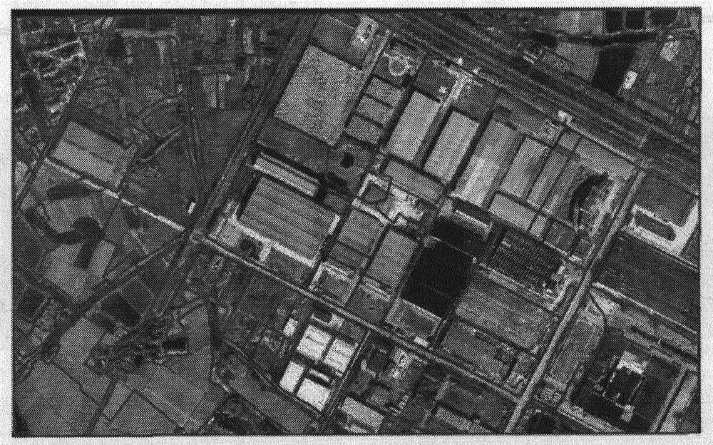 High-resolution construction land graph spot identification method based on PanTex and linear characteristic