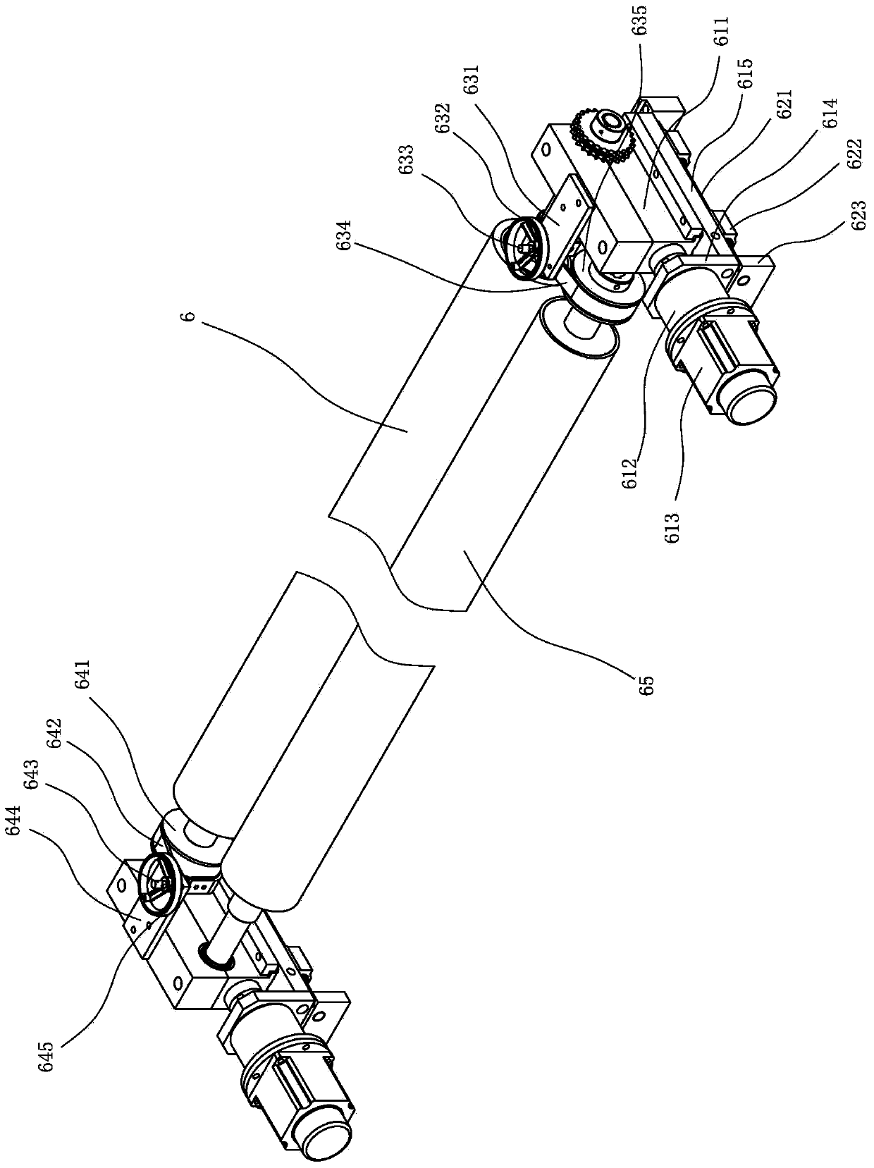 Fine sueding and grinding machine