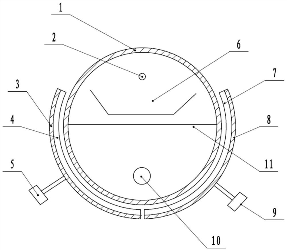 Method for producing tap water by using magnetic weighting agent coagulation magnetic separation technology