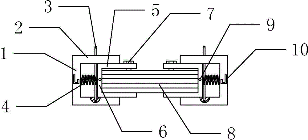 Wooden door cutting clamp