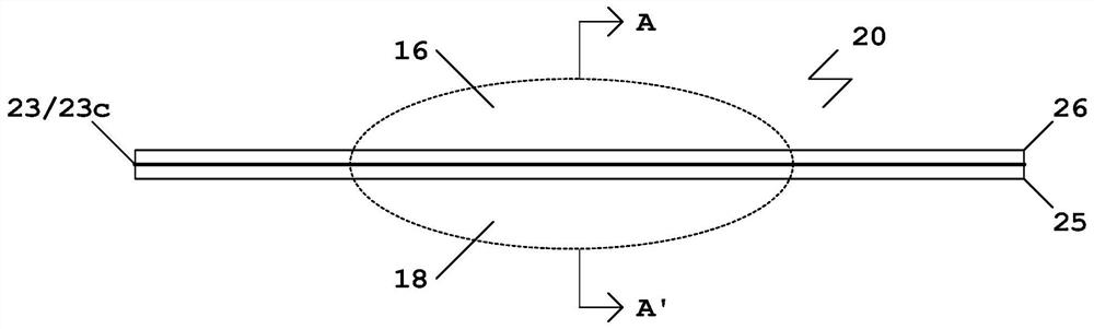 Disposable absorbent article absorption state monitoring sensor and related article and method