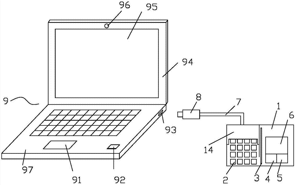 Multifunctional input device and data processing system