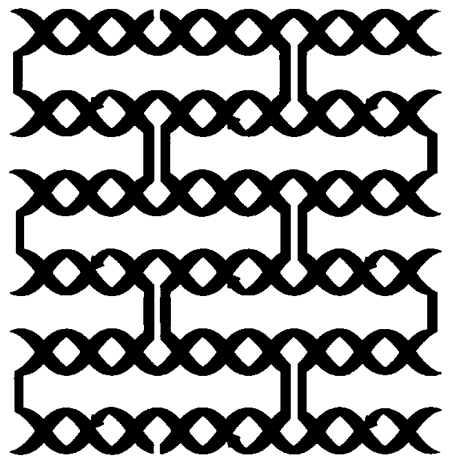 Copper nanoclusters synthesized by applying DNA nanoribbon template method, synthesis method and application of copper nanoclusters