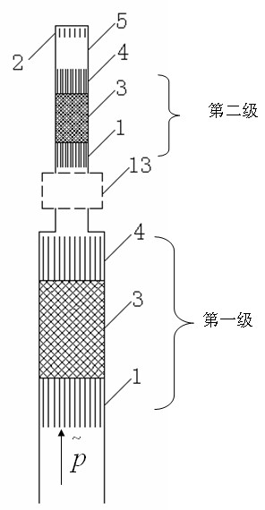 Stirling pulse tube refrigerator connected with displacer