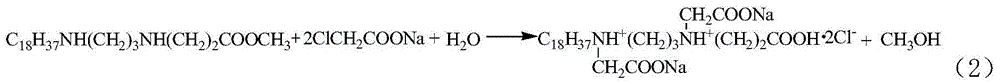 Dication asphalt emulsifier and preparation method thereof