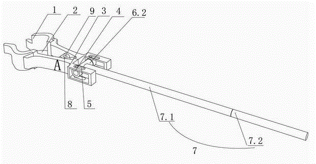 Short-circuit grounding device