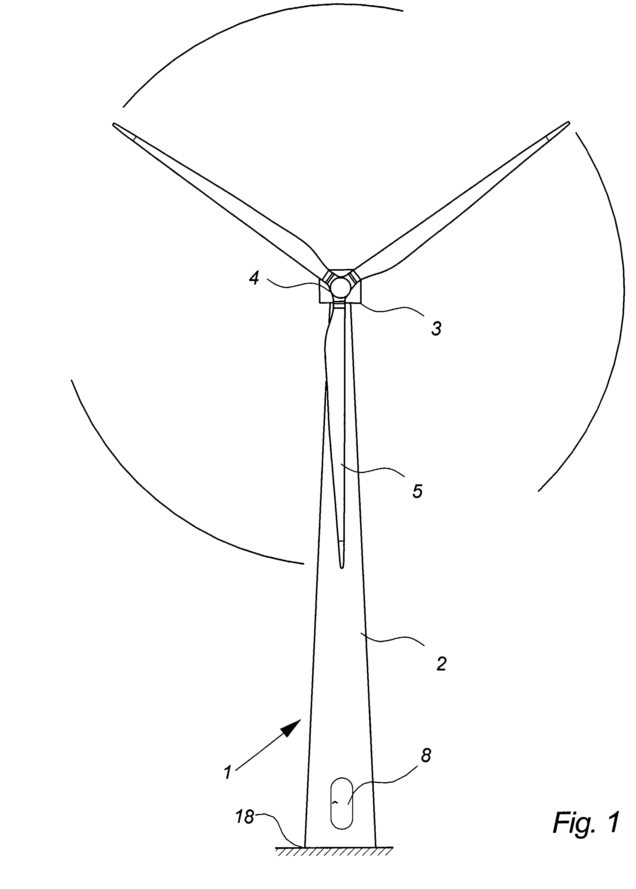 Wind Turbine, a Method for Assembling and Handling the Wind Turbine and Uses Hereof