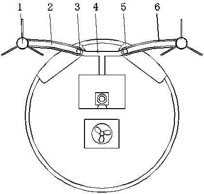 Automatic-cleaning floor sweeping robot