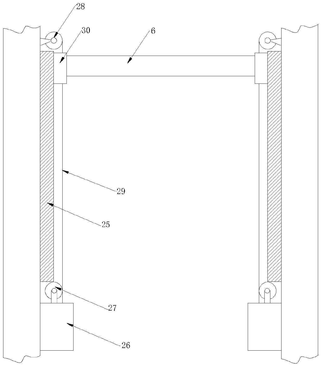 Sunken three-dimensional geotechnical engineering geological model test system and test method