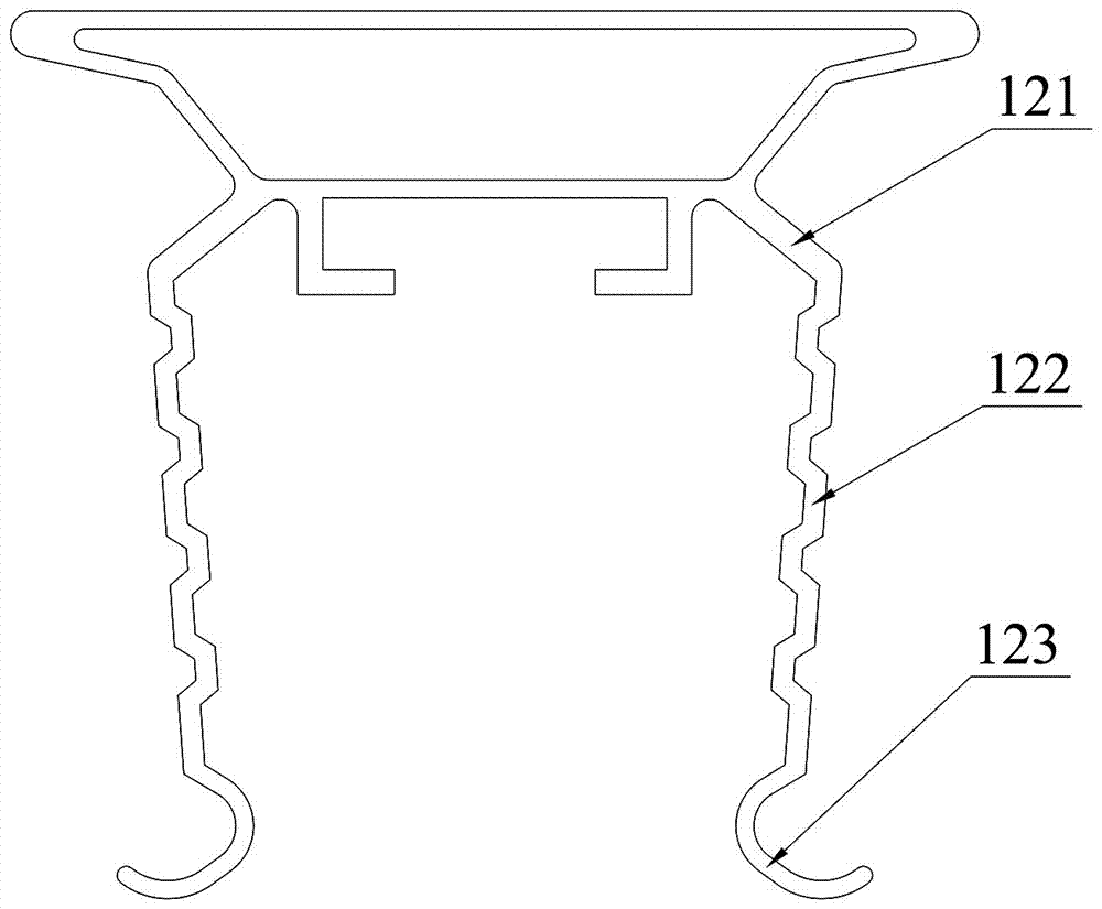 Decorative rib keel