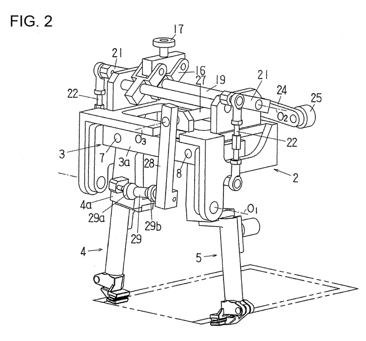 Gripper device for a bag filling and packaging machine