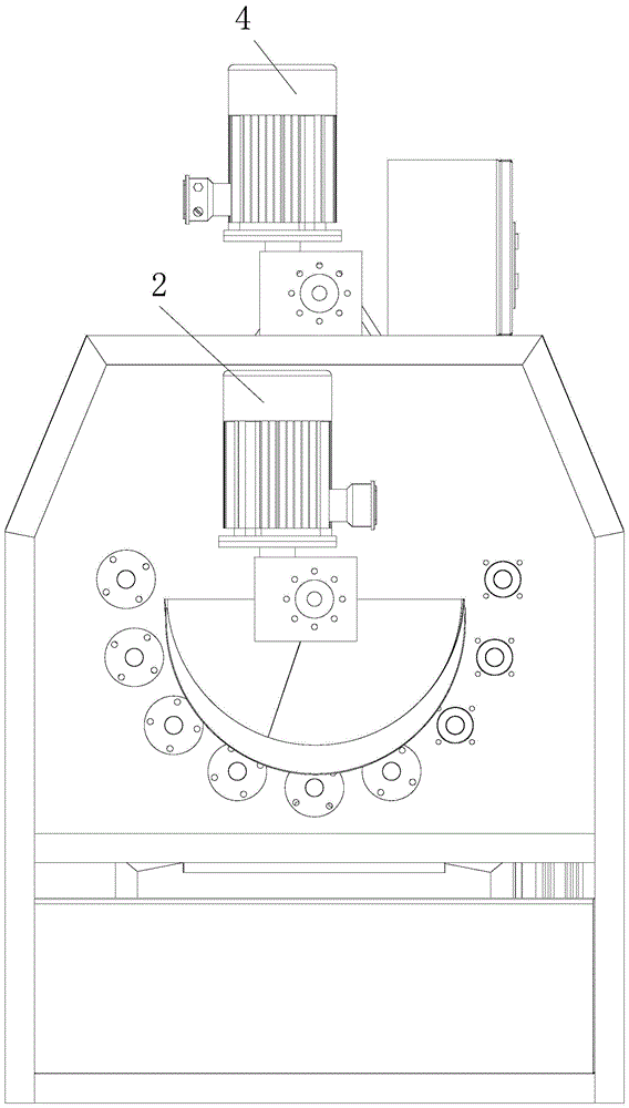 Fruit-and-vegetable processing machine with cleaning, depilating and peeling functions