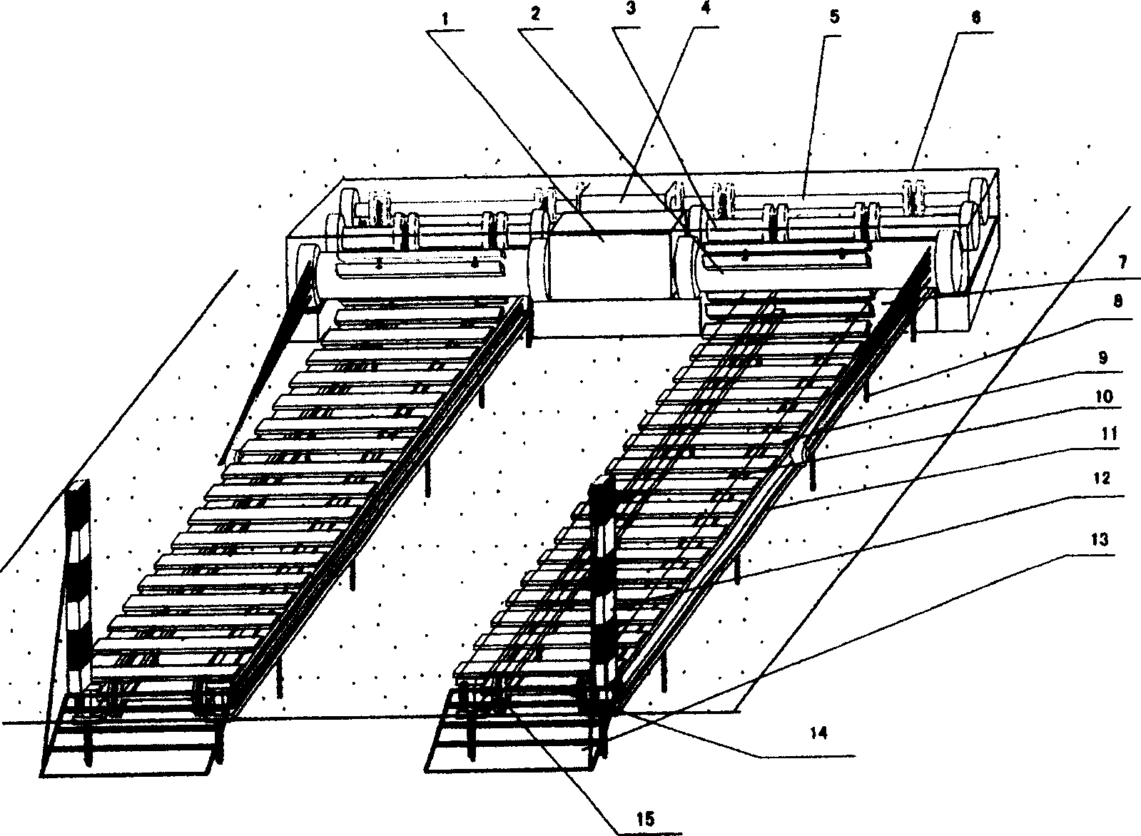 Automatic ecological garage parking