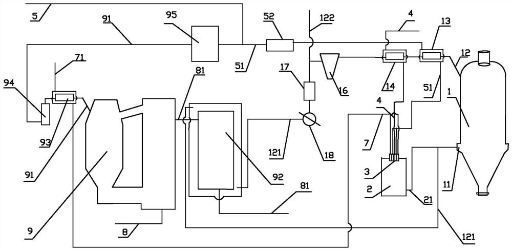 Device and method for preparing gas-based shaft furnace reducing gas by purifying biomass gas