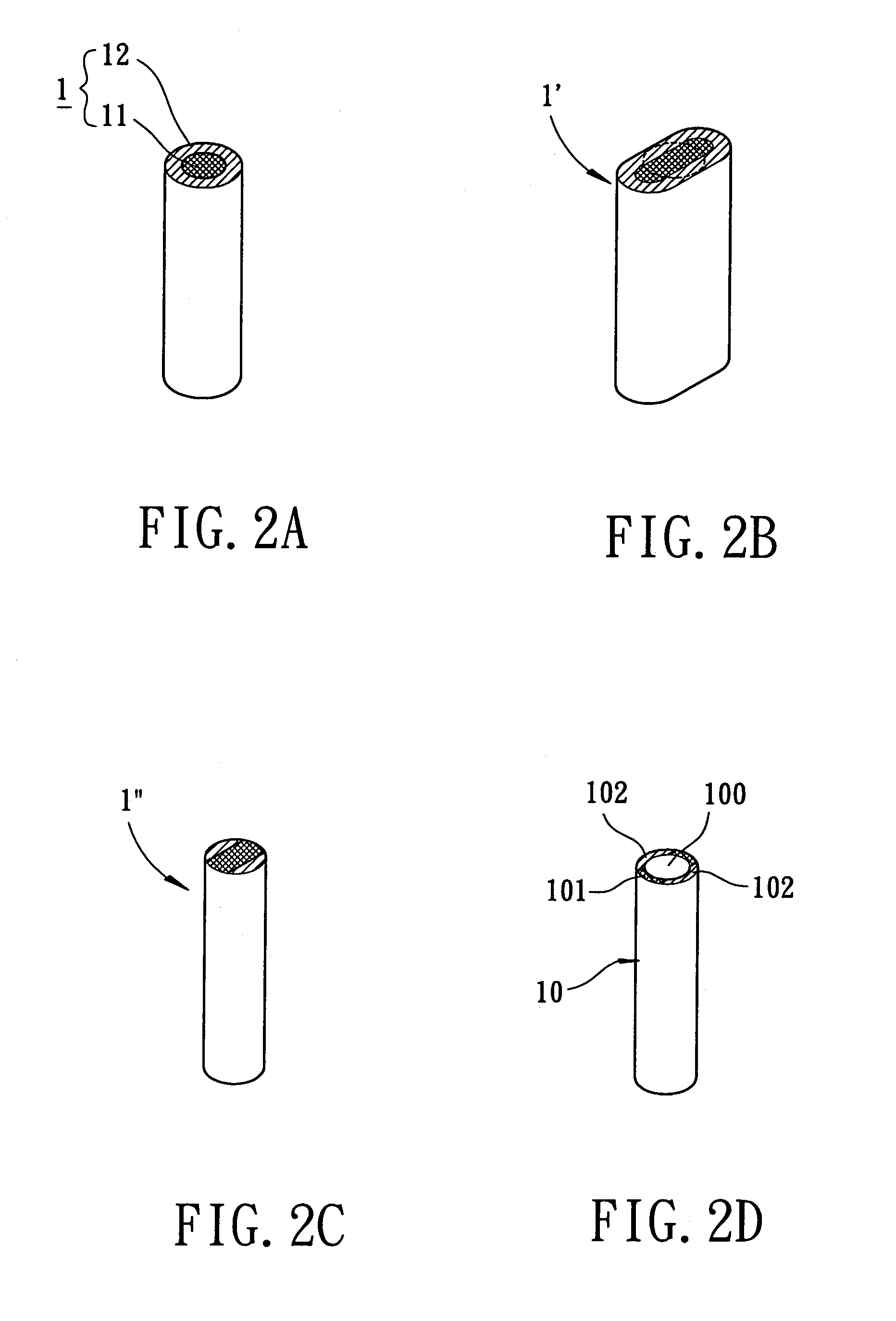 Complex hosel structure for a golf club head having a high degree of vibrational absorbability and elastic deformability