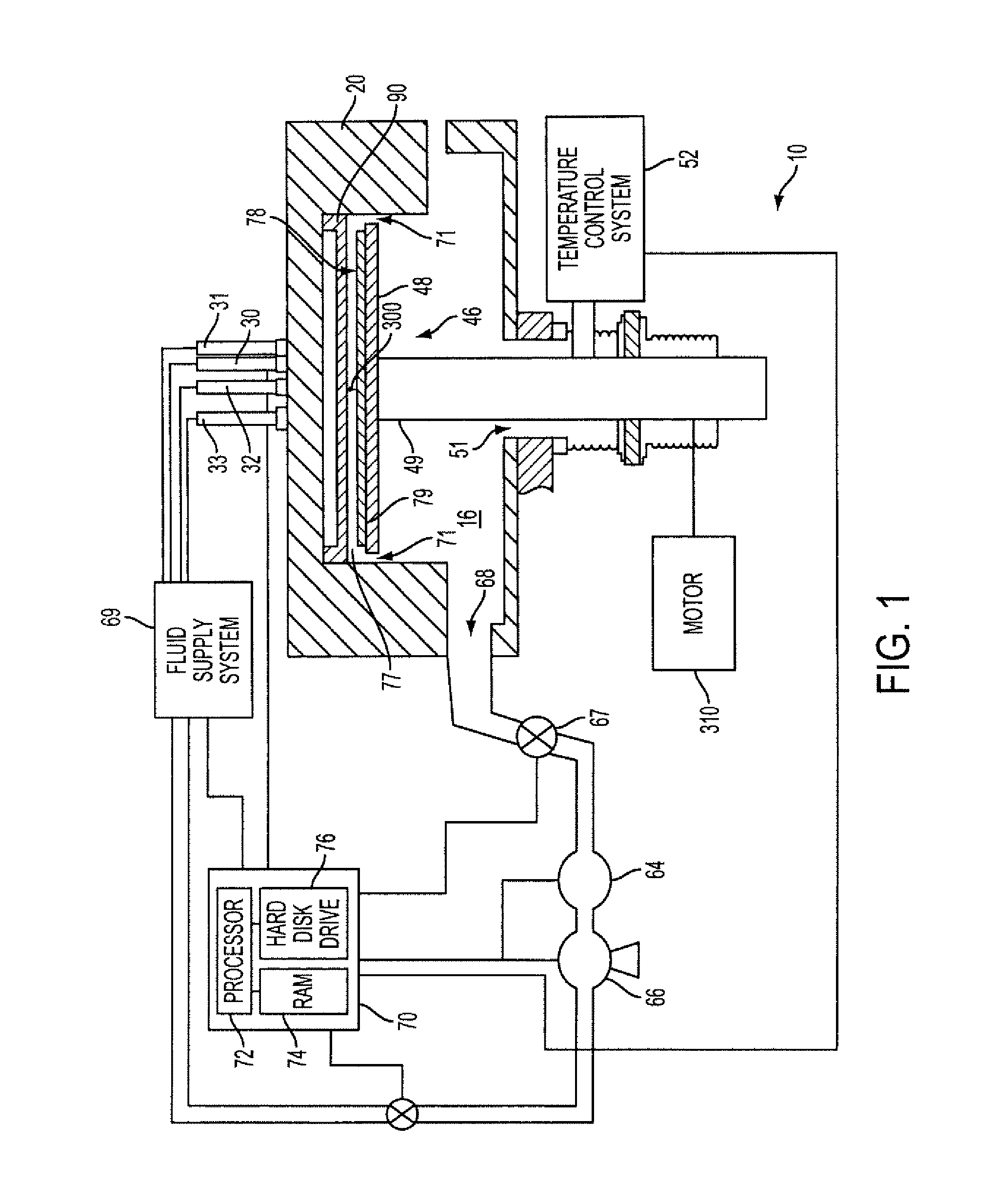 Vapor based combinatorial processing