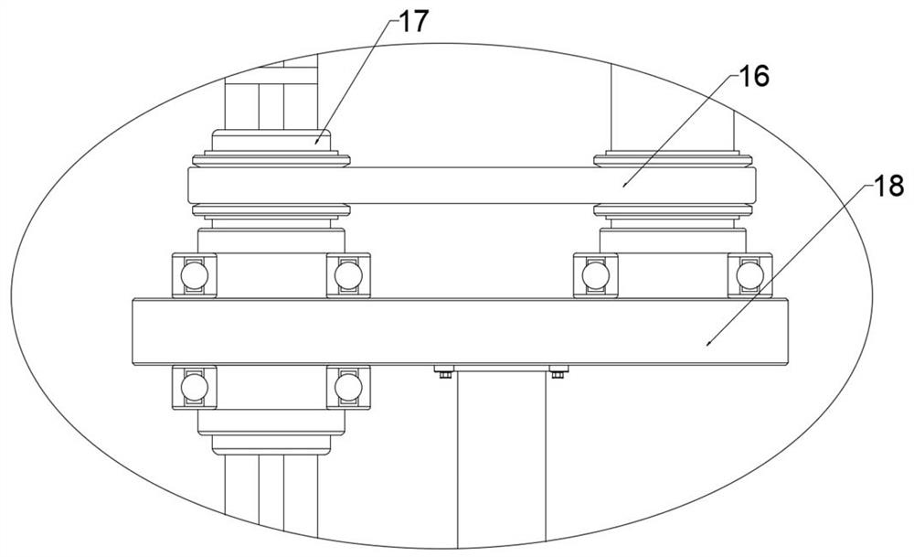 Intermittent lowering structure and petroleum logging device