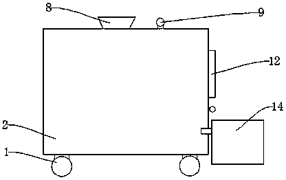 Stirring device for honey production