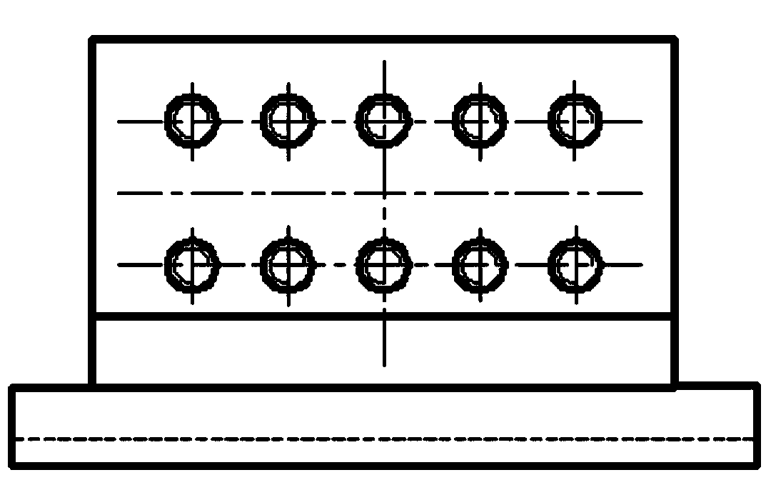 Large-scale water turbine guide vane two-end journal synchronous-processing device and method